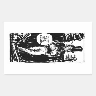 Engineer Brunel Rectangular Sticker