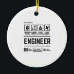 engineer ceramic tree decoration<br><div class="desc">engineer</div>