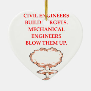 ENGINEER CERAMIC TREE DECORATION