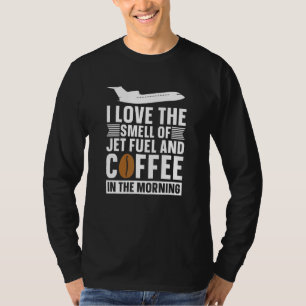 Engineer Coffee Technician Aircraft Mechanic T-Shirt