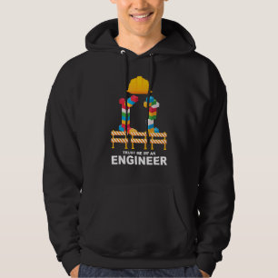 Engineer Construction Master Builder Building Bloc Hoodie
