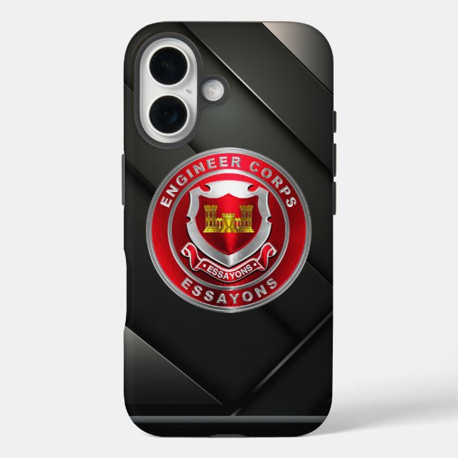 Engineer Corps Case-Mate iPhone Case (Back)