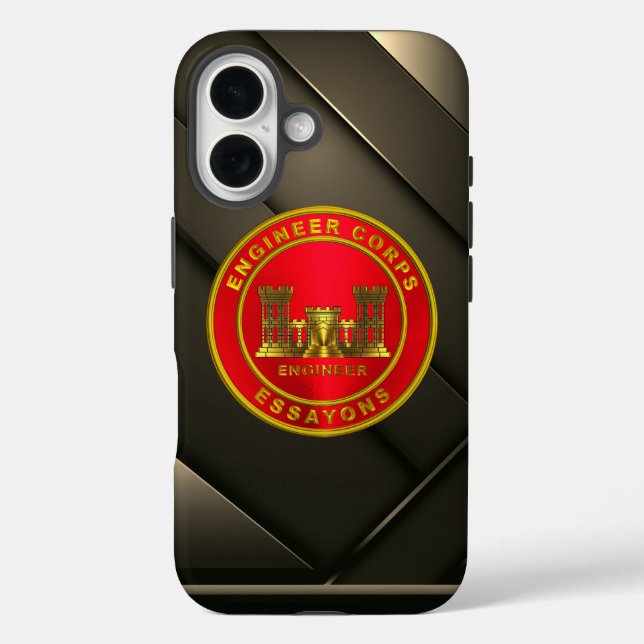 Engineer Corps Case-Mate iPhone Case (Back)