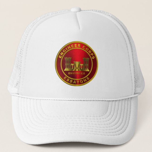 Engineer Corps Trucker Hat (Front)