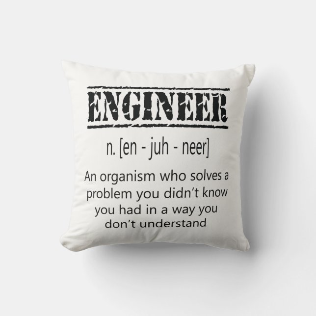 Engineer Cushion (Front)