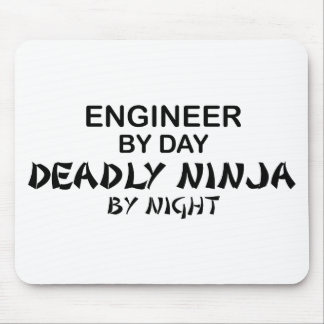 Engineer Deadly Ninja by Night Mouse Mat