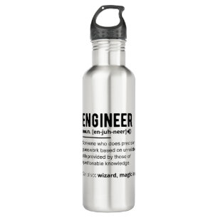 Engineer Definition Engineering Gift 710 Ml Water Bottle