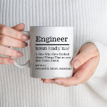 Engineer Definition Funny Engineer Birthday Gifts Mug<br><div class="desc">Engineer Definition Funny Engineer Birthday Gifts Mug</div>