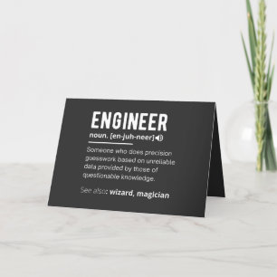 ENGINEER DEFINITION HOLIDAY CARD