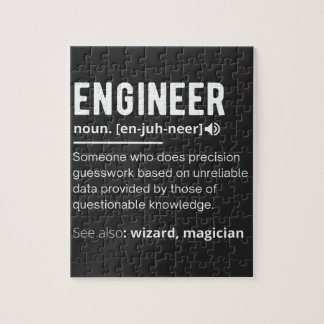 ENGINEER DEFINITION JIGSAW PUZZLE