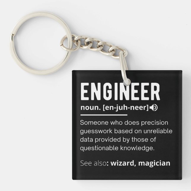 ENGINEER DEFINITION KEY RING (Front)