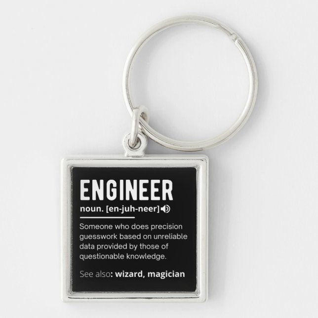 ENGINEER DEFINITION KEY RING (Front)