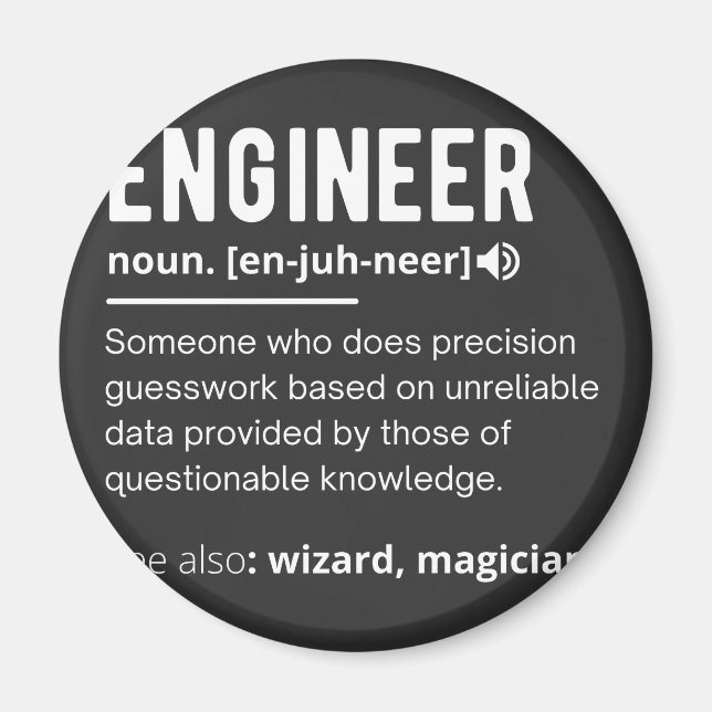 ENGINEER DEFINITION MAGNET (Front)