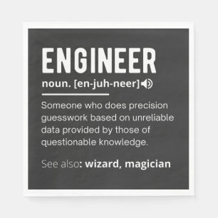 ENGINEER DEFINITION NAPKIN