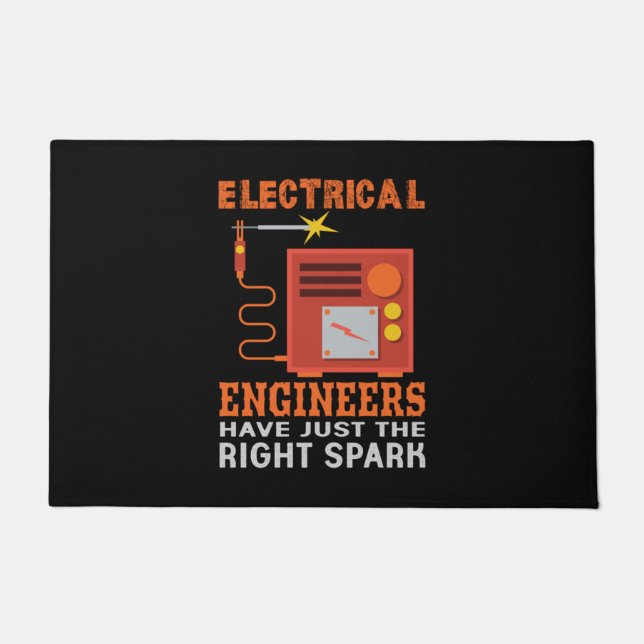Engineer Electrical Engineers Have Just The Right Doormat (Front)