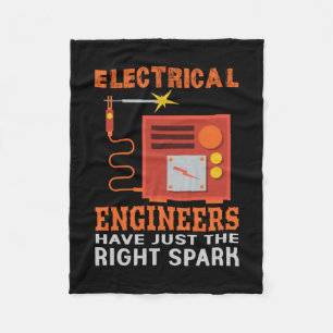 Engineer Electrical Engineers Have Just The Right Fleece Blanket