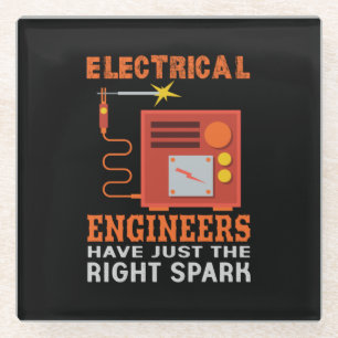 Engineer Electrical Engineers Have Just The Right Glass Coaster