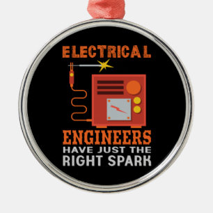 Engineer Electrical Engineers Have Just The Right Metal Tree Decoration