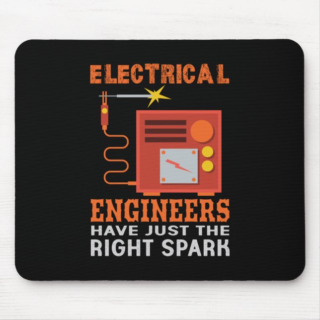 Engineer Electrical Engineers Have Just The Right Mouse Mat (Front)