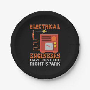 Engineer Electrical Engineers Have Just The Right Paper Plate
