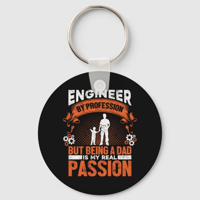 Engineer Engineering Key Ring (Front)