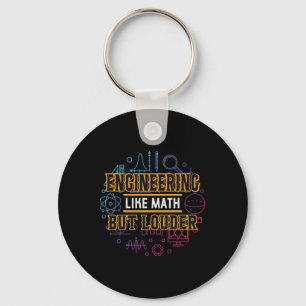 Engineer Engineering Like Math Key Ring