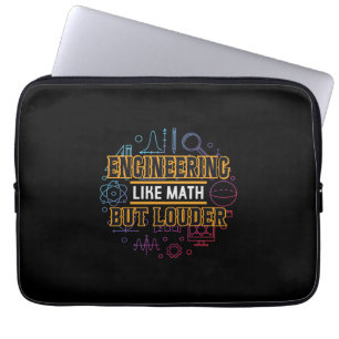 Engineer Engineering Like Math Laptop Sleeve