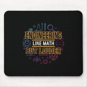 Engineer Engineering Like Math Mouse Mat