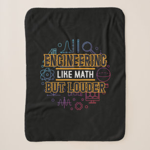 Engineer Engineering Like Math Sherpa Blanket