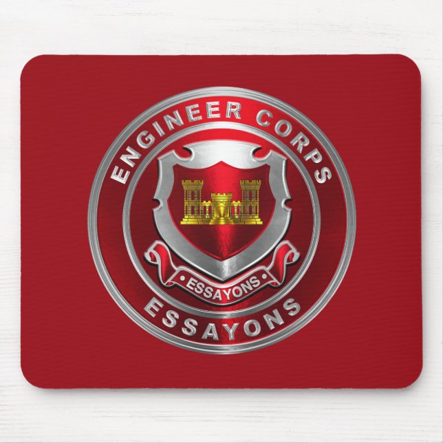 Engineer Essayons Mouse Mat (Front)