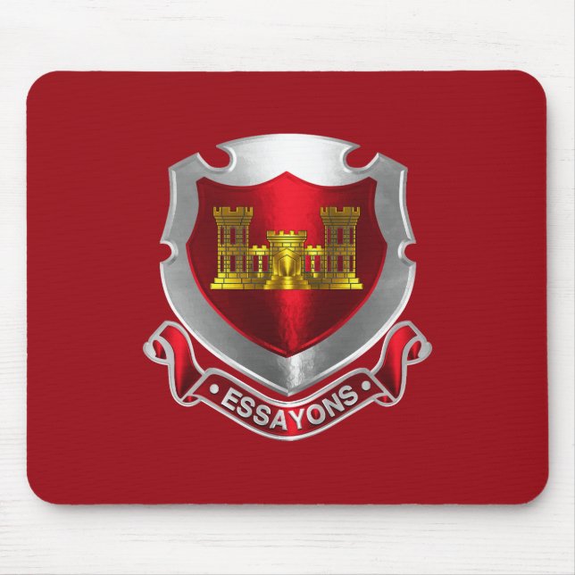 Engineer Essayons Mouse Mat (Front)