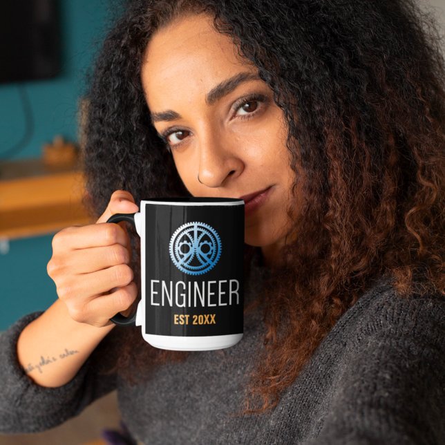 Engineer Established , Engineering Graduate Custom Mug (Creator Uploaded)