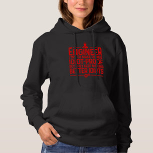 Engineer For Men Women Cool Engineering Mechanic _ Hoodie