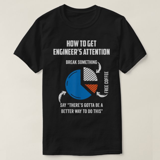 Engineer Funny Gift for Electrical,Mechanical,Civi T-Shirt (Design Front)