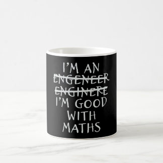 Engineer Good With Math Funny Engineering Quotes Coffee Mug