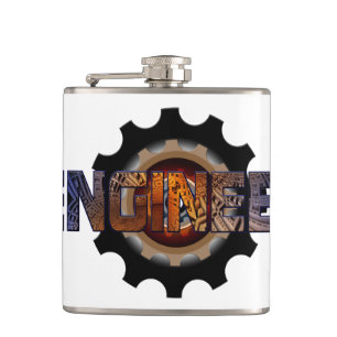 Engineer Hip Flask