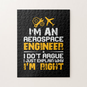 Engineer I Am A Aerospace Engineer Jigsaw Puzzle