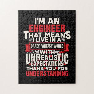 Engineer I Am An Engineer Jigsaw Puzzle