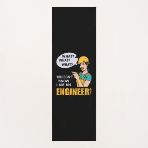 Engineer I Am An Engineer Yoga Mat