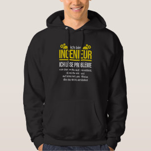 Engineer I Solve Problems Mechanical Engineer Hoodie