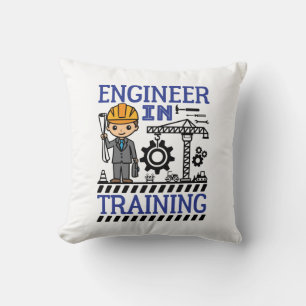 Engineer in Training Boys STEM Cushion