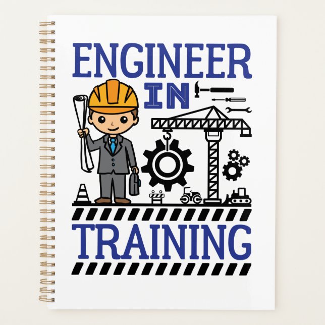 Engineer in Training Boys STEM Planner (Front)