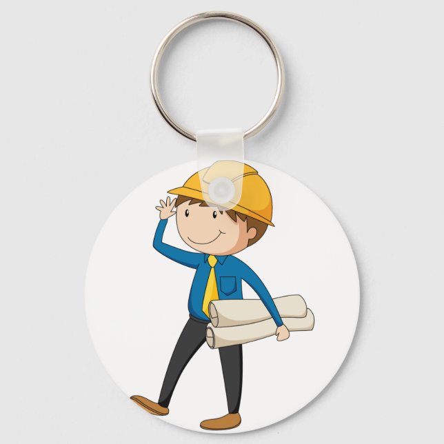 Engineer Key Ring (Front)