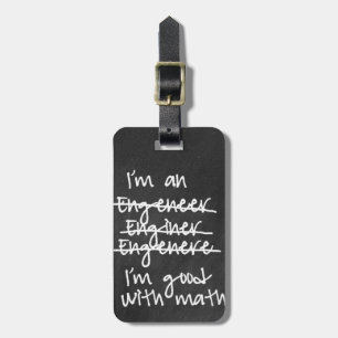 Engineer Luggage Tag