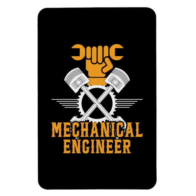 Engineer Mechanical Engineer Magnet (Vertical)