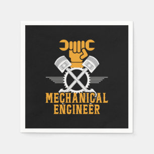 Engineer Mechanical Engineer Napkin