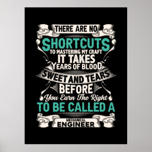 Engineer Mechanical Engineer Poster