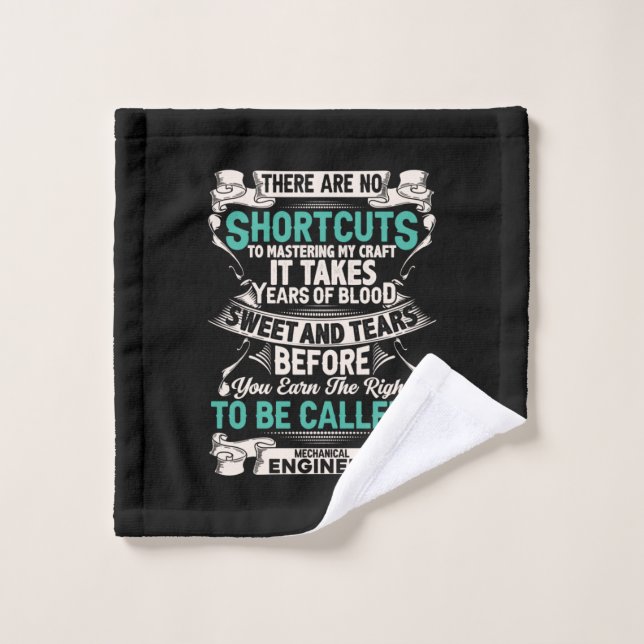 Engineer Mechanical Engineer Wash Cloth (Wash Cloth)