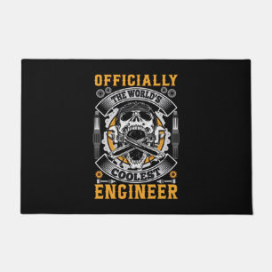 Engineer Officially The World Coolest Engineer Doormat