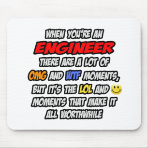 Engineer .. OMG WTF LOL Mouse Mat